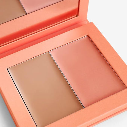 Makeup Cream Blush + Bronzer Refillable Palette - 8g