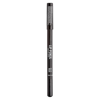 KISS New York Professional Slim Lip Pencil, Creamy Soft Lip Liner, Smooth Long-Lasting Rich Lip Color, Natural Lip Makeup, Water-Resistant Lip Crayon (Black)