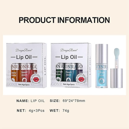 Moisturizing Lip Oil, Plant and Fruit