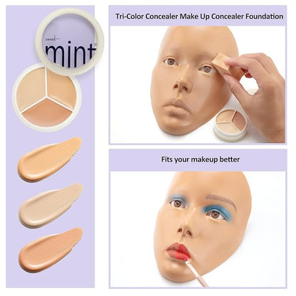 Makeup Practice Face, 2024 Upgrade 5D