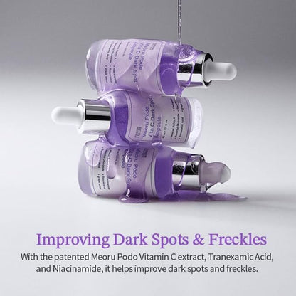 SUNGBOON EDITOR Meoru Podo Vita C Turn-over Ampoule | Niacinamide, Vitamin C | Korean Skincare | 1.01 fl.oz.