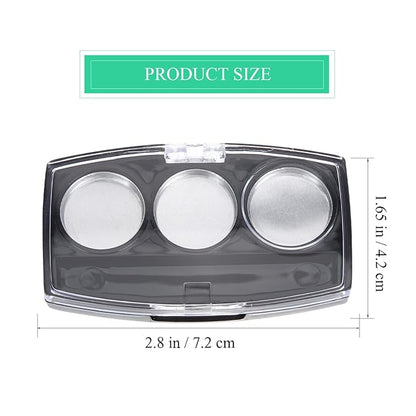 10Pcs Empty Magnetic Eyeshadow Palette Empty Eyeshadow Pans