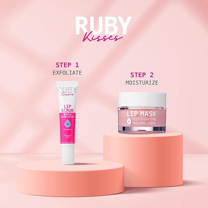 Ruby Kisses Exfoliating Lip Scrub, Gentle