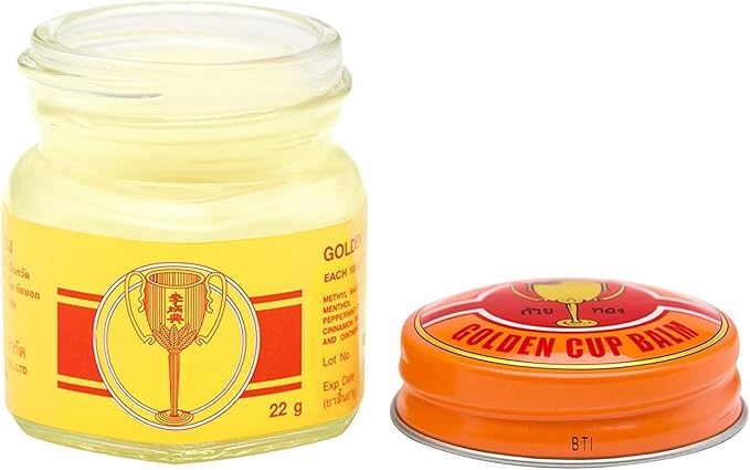 Golden Cup Balm Yellow Herbal Thai 22g