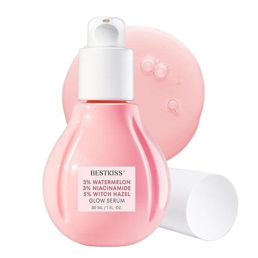 Dark Spot Remover for Face: 3% Watermelon 3% Niacinamide 5% Witch Hazel Dark Spot Correcting Glow Serum with Aloe Vera Centella Asiatica Hyaluronic Acid - Paraben Fragrance Cruelty Free 30mL