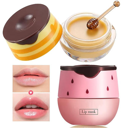 4PCS Bee Lip Balm Lip Mask Wrinkle