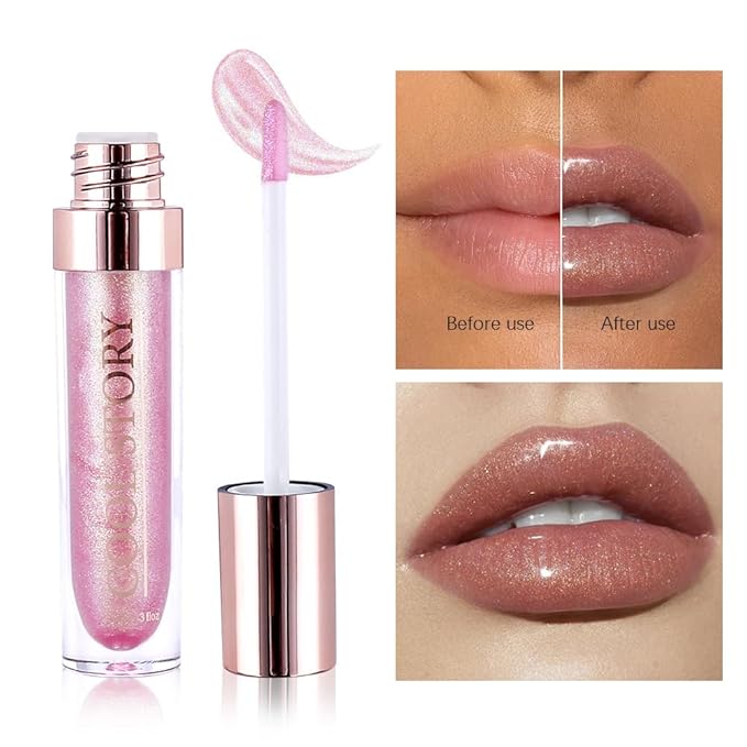 GECOMO Colorful Explosive Pearlescent Lip Gloss