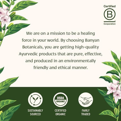 Banyan Botanicals Sleep Easy Oil – Organic Ayurvedic Herbal Massage Oil – Calming & Relaxing Massage Oil with Ashwagandha, Passionflower & Skullcap – 24 oz. – Non GMO Sustainably Sourced Abhyanga Oil