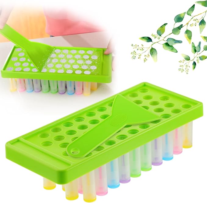Maitys 2 Sets Lip Balm Tray Kit(Green)