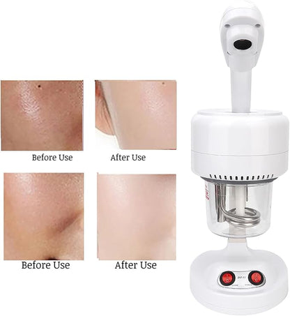 Facial,Beauty Facial Steamer, Beauty Salon Spa Humidifier, Hot Mist Humidifier Portable Beauty Salon Hydrating Moisturizing Spray Machine Improving Facial Skin or Dry Hair