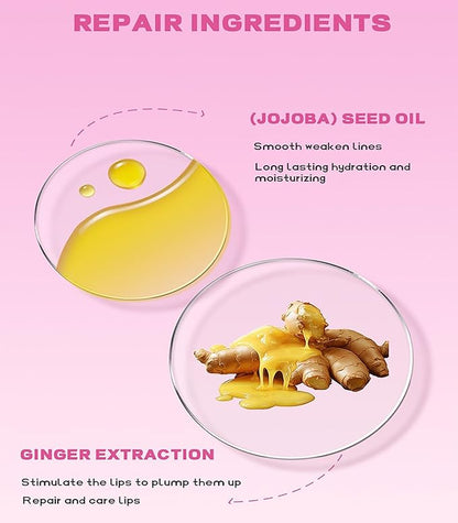 Plumping Lip Gloss for Women Glossy Liquid Lipstick Plumping