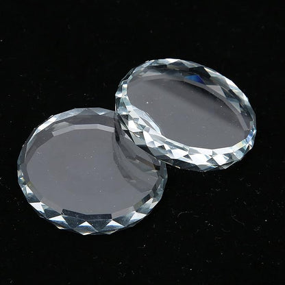 2PCS Nail Art Painting Color Toning Glass Board,