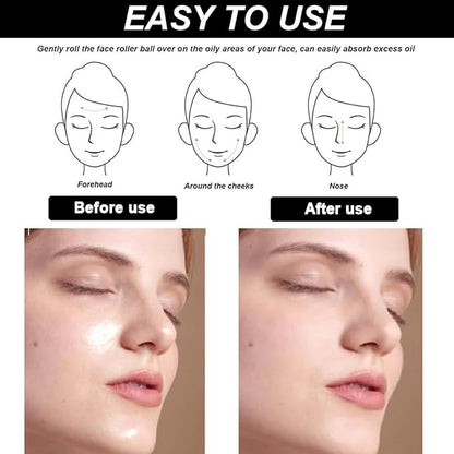 2Pcs Volcanic Face Roller Oil Control On The Face
