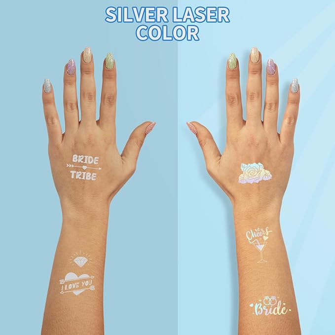 60 Styles of bachelorette party Tattoos,waterproof long lasting Party Decoration