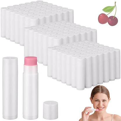 Demissle 150 Pcs Unlabeled Lip Balm Guests