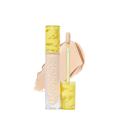 Kosas Revealer Concealer - Medium Coverage Makeup with 03 W)