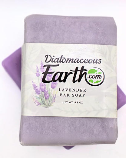 Diatomaceous Earth Lavender Soap Bar