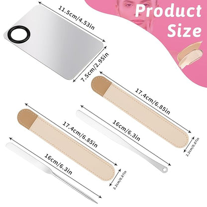 Makeup Mixing Palette, 5 Piece Set Makeup Palette