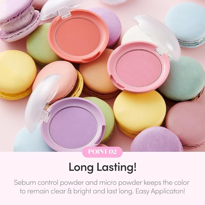 ETUDE Lovely Cookie Blusher #OR202 Sweet Coral Candy 4g
