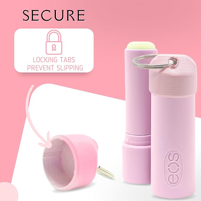 Keychain Holder EOS Lip Balm Stick