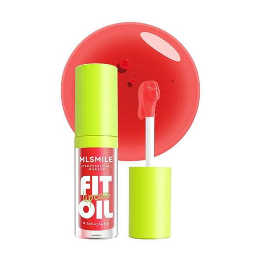 Lip Oil Lip Glaze, Soft Big Brush Head Hydrating Lip Glow Oil,Shiny Transparent Lip Gloss Plumping,Long Lasting Nourishing Non-sticky Fresh Clear Smooth Lip Care (#05)