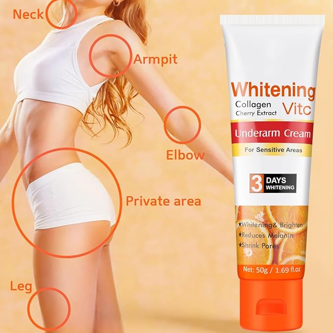 Underarm Skin Whitening Cream,Moisturizing Lighten Cream