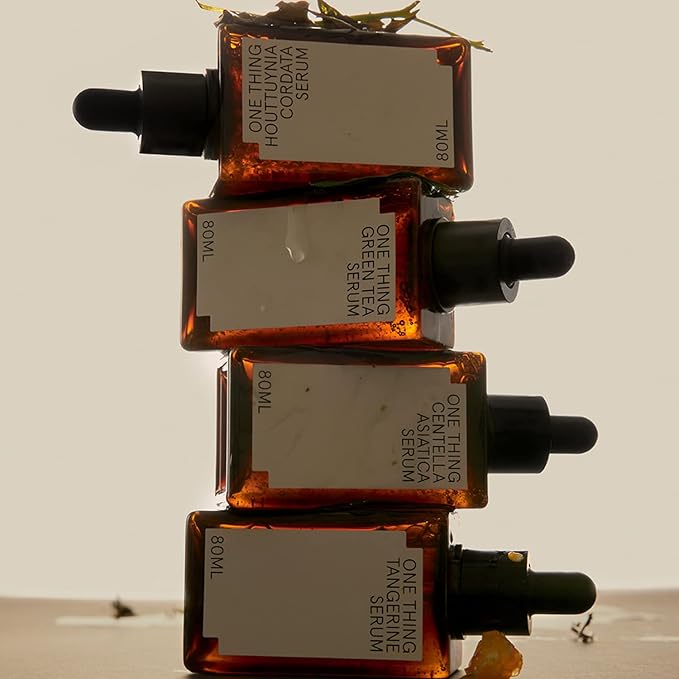 ONE THING Houttuynia Cordata Serum 2.7 Fl Oz | Heartleaf HA Hyaluronic Acid Soothing Hydrating Vegan Facial Ampoule for Acne Prone Oily Skin, Irritation Redness Barrier Relief | Korean Skin Care