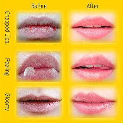 4PCS Lip Balm Honey Pot, Honey Sleeping