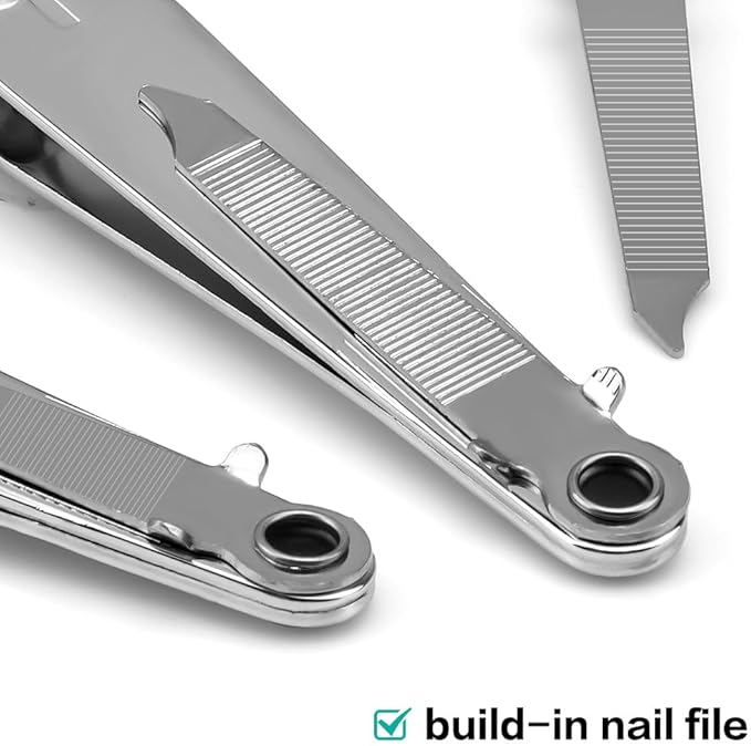 Nail clippers, 8 pcs toenail