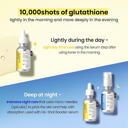 ILSO H-A Shot Booster Serum, Hyal-Spicule Exfoliating Serum, 0.5oz, Improves Skin Texture and Pore Tightening, Moisturizing Formula