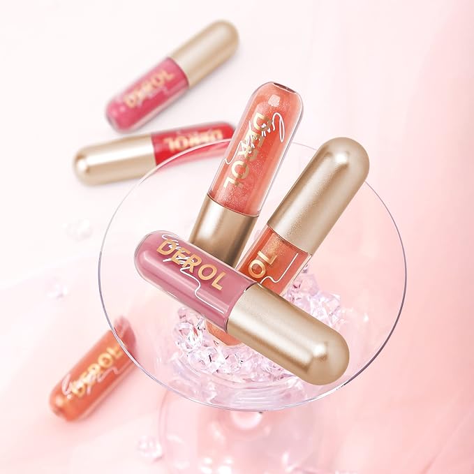 Lip Plumping Lip Gloss,Lip Plumper, Hydrating,