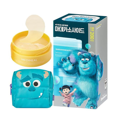 Mediheal Vita Collagen Under Eye Patches & [Disney Pixar Edition] Madecassoside Blemish Toner Pad for Daily Blemish Care