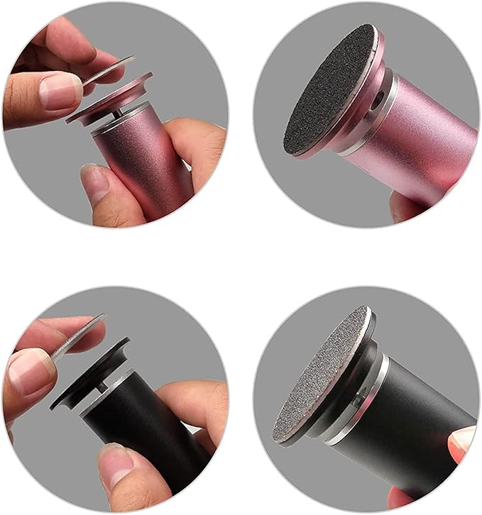 120pcs replaceable sandpaper refill discs