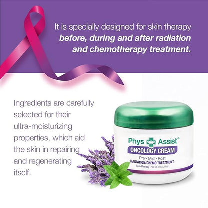 PhysAssist Oncology Cream 4 oz plus Clinically