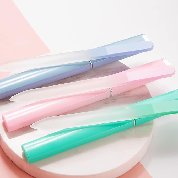 Glass nail file 3 pack,