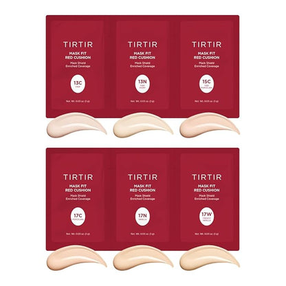 TIRTIR Mask Fit Red Cushion Foundation *Trial Kit* Coverage, Semi-Matte