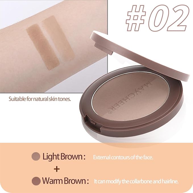 2 in 1 Contour Palette Face Sculpting Grey