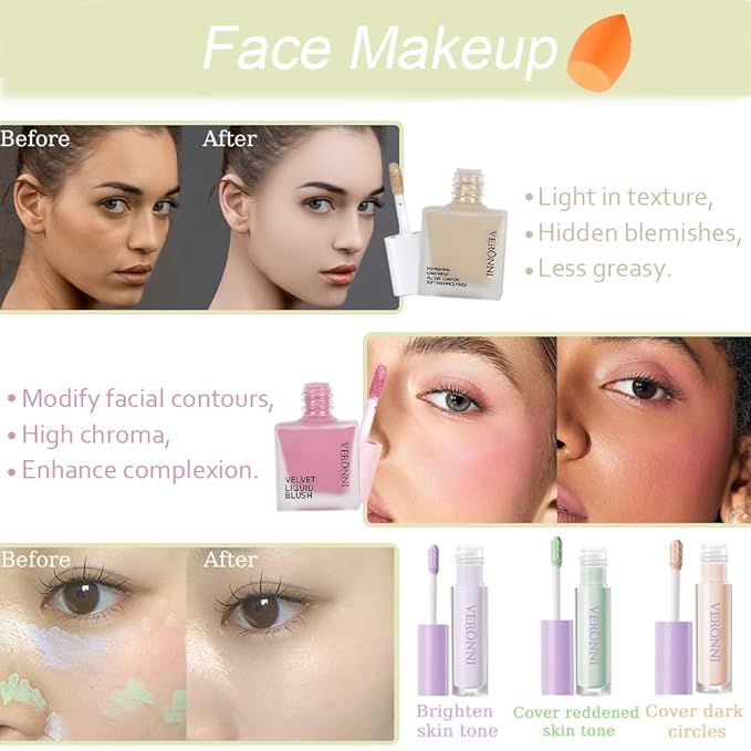 Makeup Kit for Women Full Kit, All in