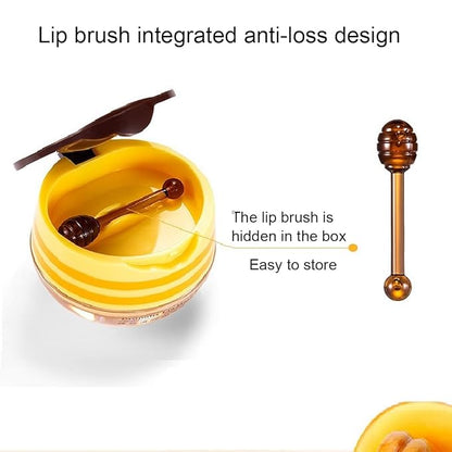 2 PCS Bee Lip Balm Honey Lines