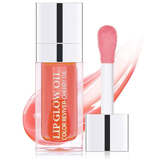 Lip Oil Hydrating Tinted Lip Balm,