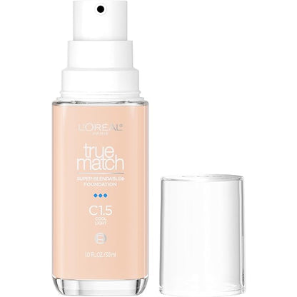 L'Oreal Paris True Match Super-Blendable Foundation, Medium Coverage Fl Oz
