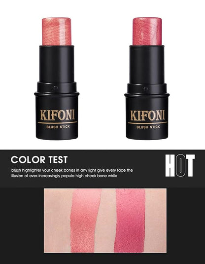 4 Pcs Cruelty-Free Waterproof Highlighter Makeup Sticks Shimmer