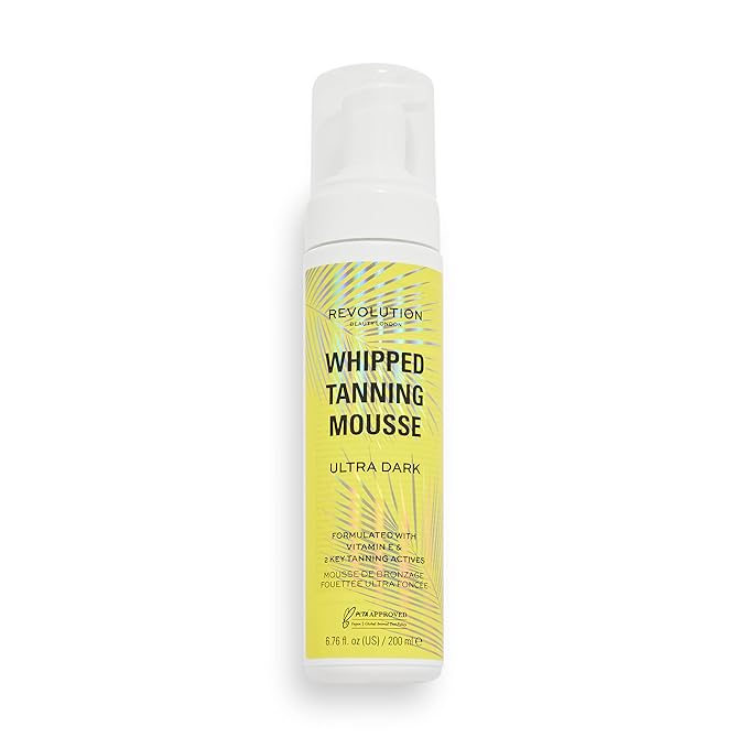 Revolution Beauty London Whipped Tanning Mousse Ultra Dark, 0.19 Fl Oz (Pack of 36)