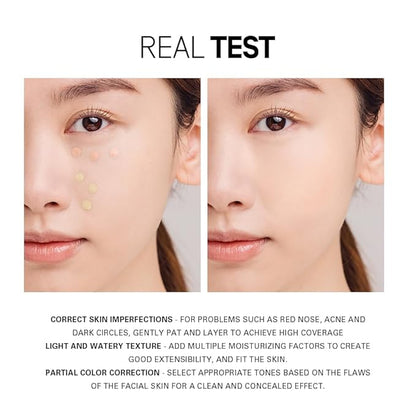 heme Full coverage liquid concealer 6ml (01 Ivory) 6ml