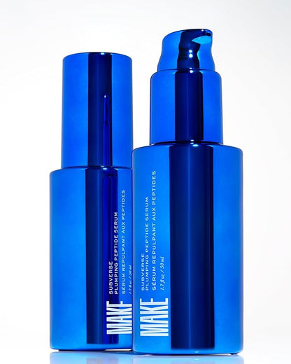 MAKE Beauty Subverse, Multi-Peptide Serum for Face. Hydrating and Firming Anti-Aging Skin Serum with Plumping Formula for Wrinkles, Fine Lines, and Skin Barrier Support