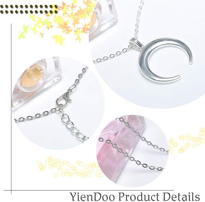 Bohemia Necklace with Pentagram Crescent star