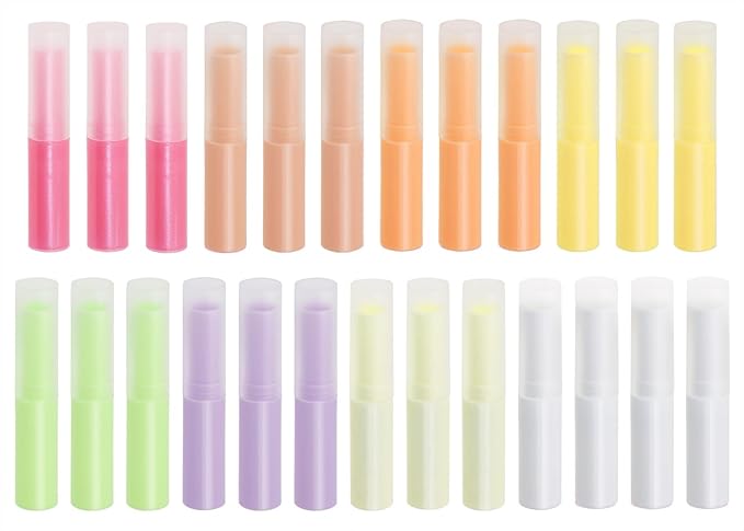 0.14oz Empty Flavored Lip Balm Container (Multicolor)