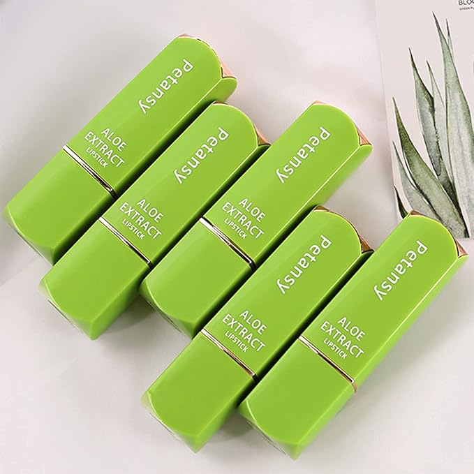 Petansy 3 Packs Aloe Vera Lipstick, Lips Moisturizer Long
