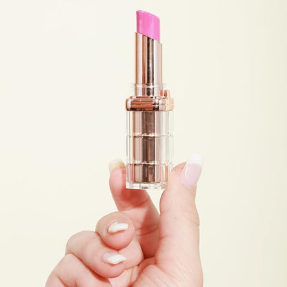 Paris Hilton High-Shine Lipstick Collection - Lipstick Set with Pink and Red Lipstick - All-Day Wear, Lightweight Formula Lipstick for Women - 5 pcs