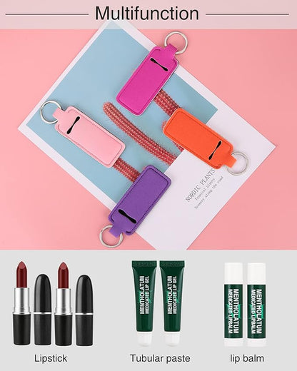 Chapstick Holder Lip Balm Sleeve Pouch